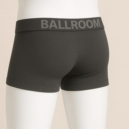 Ballroom Boxer Shorts (Grey)