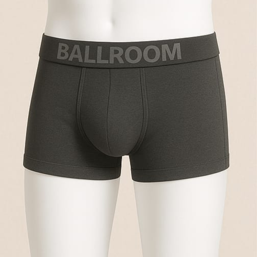 Ballroom Boxer Shorts (Grey)