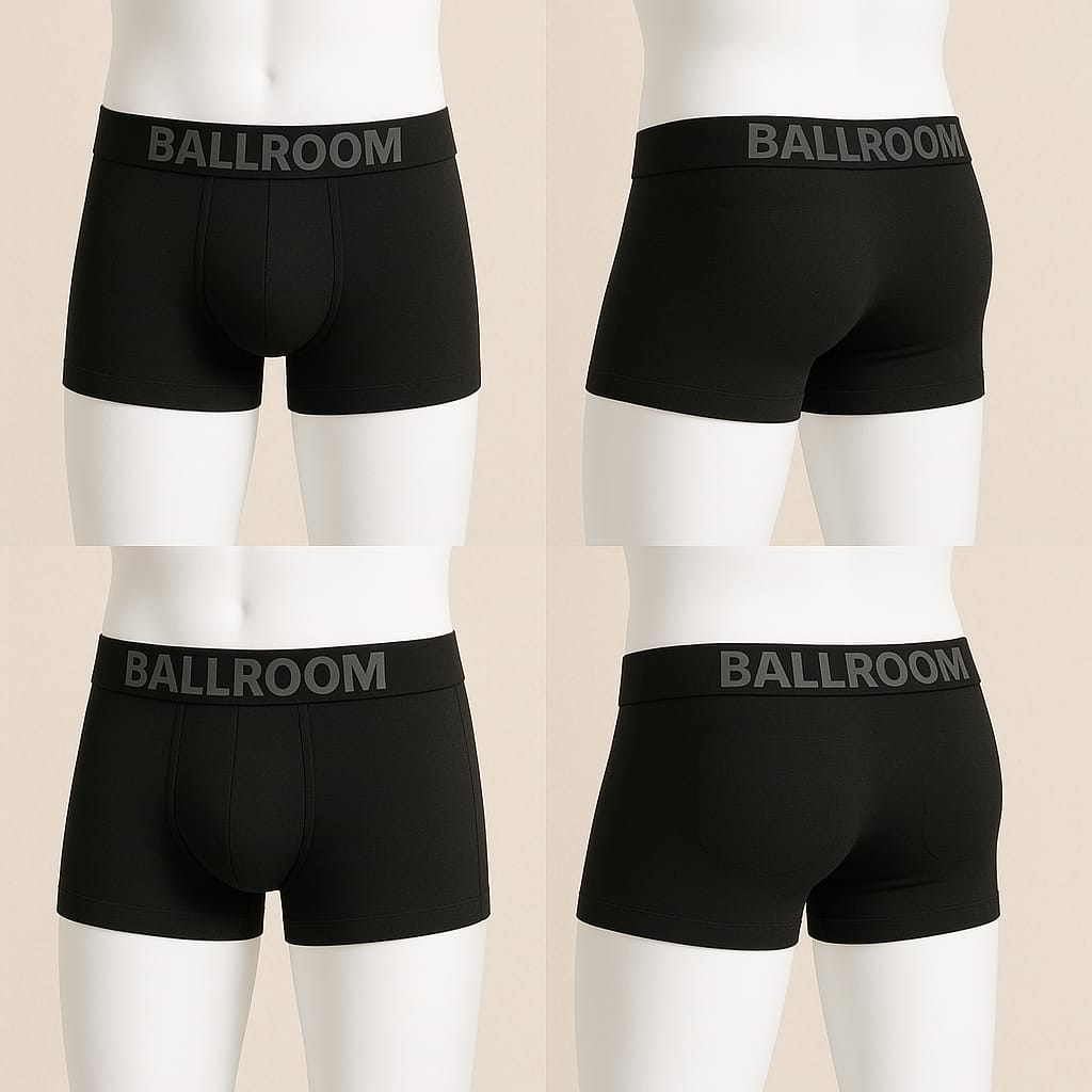 Ballroom Boxer Shorts (Black)
